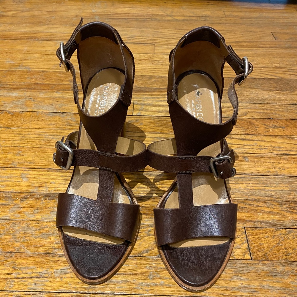 Napoleoni Leather Heel